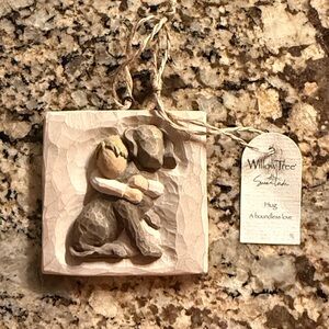 Willow Tree Hug Hanging Figurine NWT